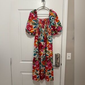 Floral Multicolor Dress